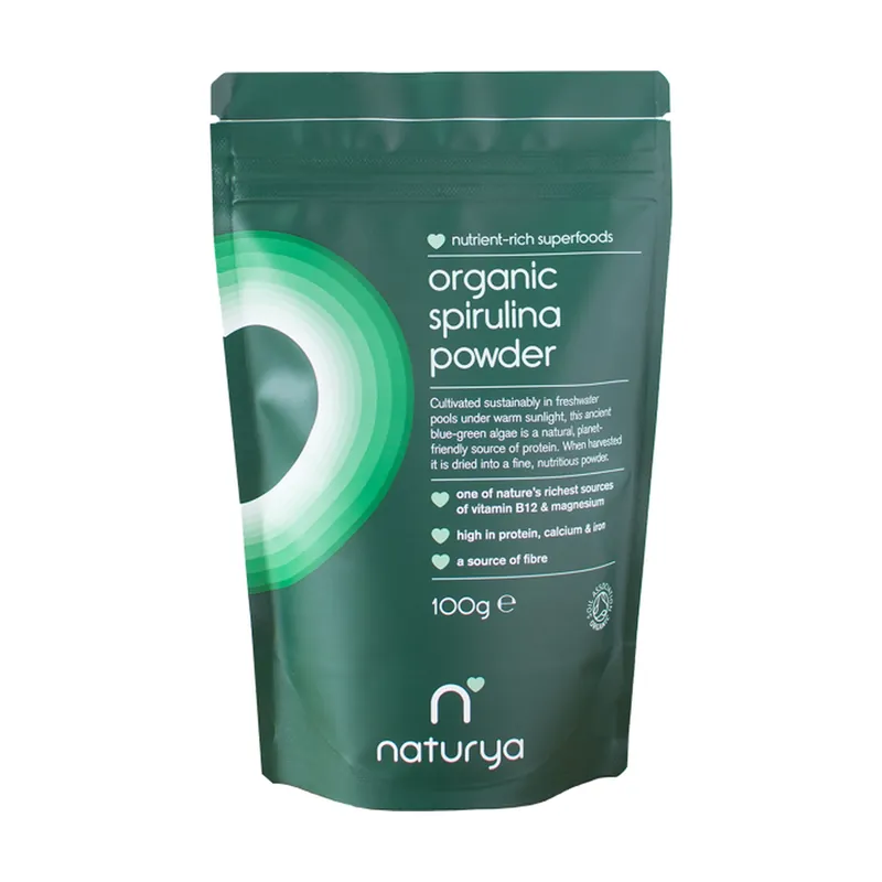 High Quality Spirulina Powder Bio 100 g Naturya