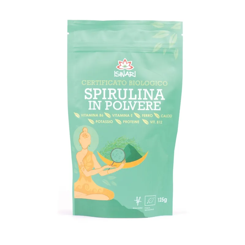 Spirulina Powder Bio 125 g of powder Iswari One Day Deal
