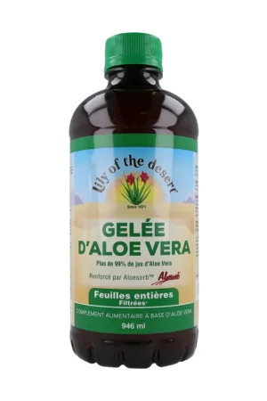 Aloe Vera gel (whole leaves) 946 ml Lily of the Desert Save Now