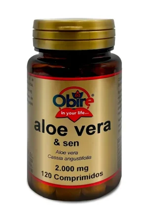 Aloe vera with senna 120 tablets of 2000mg Obire Super Sale
