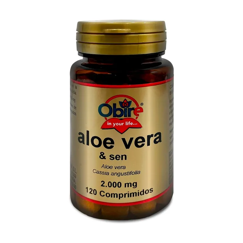 Aloe vera with senna 120 tablets of 2000mg Obire Super Sale