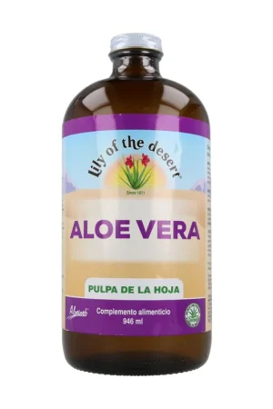 Must Have Aloe Vera Juice (Leaf Pulp) 946 ml Lily of the Desert