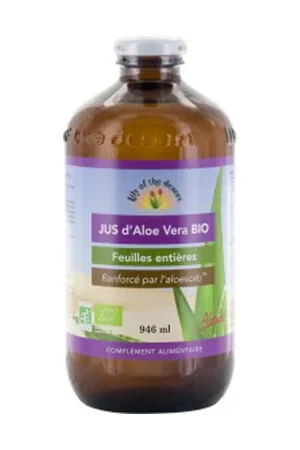 Organic Aloe Vera Juice 946 ml Lily of the Desert Premium
