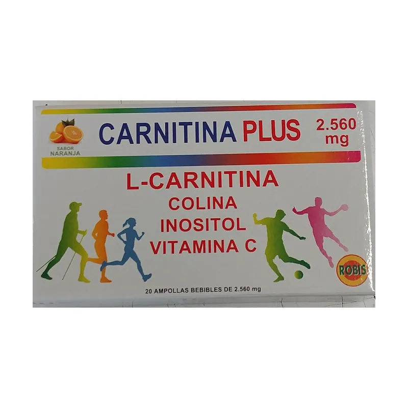 L-Carnitine Plus 20 ampoules Robis Best Price