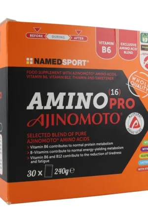 Amino 16 pro ajinomoto 30 packets of 240g Named Sport Secure Checkout