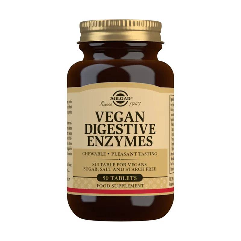 Special Offer Vegan Digestive Enzymes 50 tablets Solgar