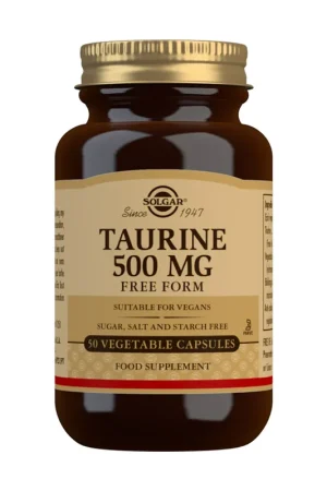 Today Only Taurine 50 vegetable capsules of 500mg Solgar