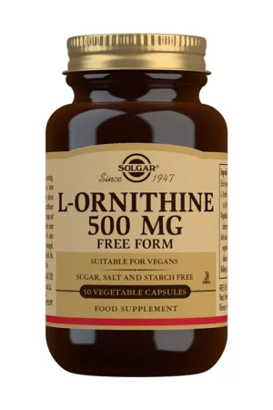 Factory Price L-Ornithine 50 vegetable capsules (500mg) Solgar