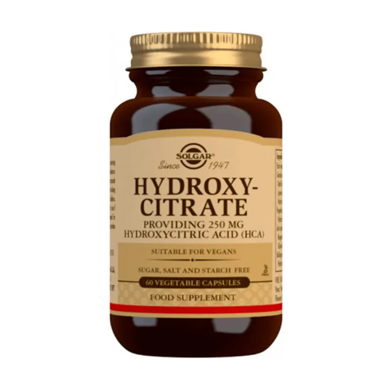 Hydroxycitrate (HCA) 60 capsules of 250mg Solgar Buy Direct