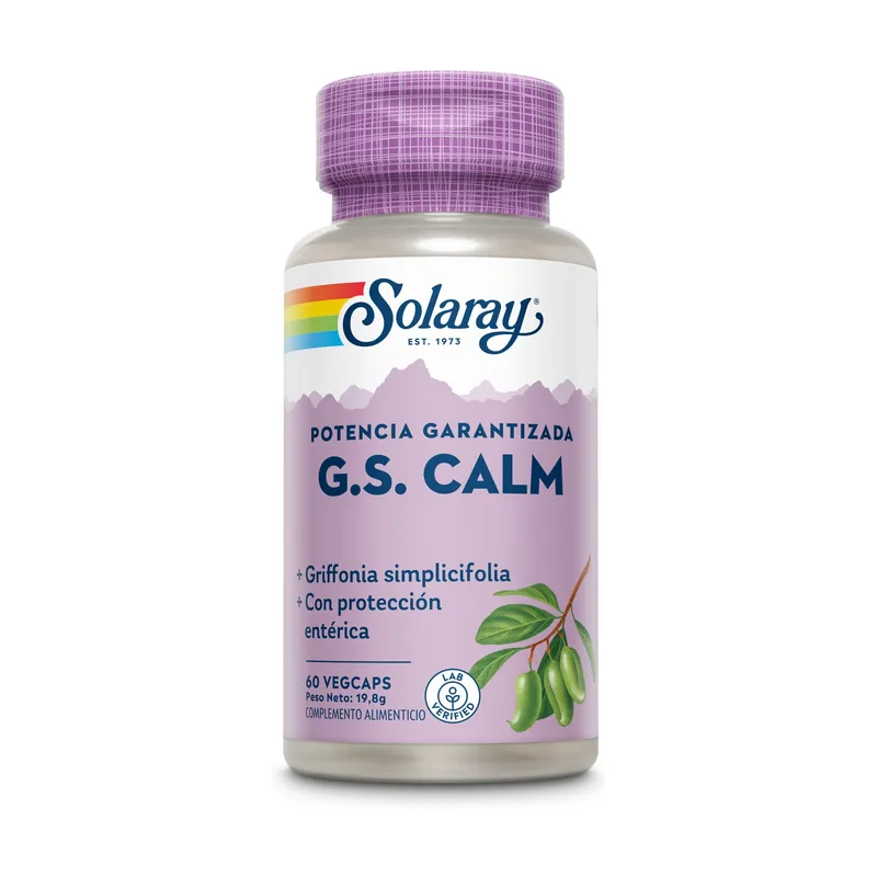Free Returns G.S. Calm 60 vegetable capsules Solaray