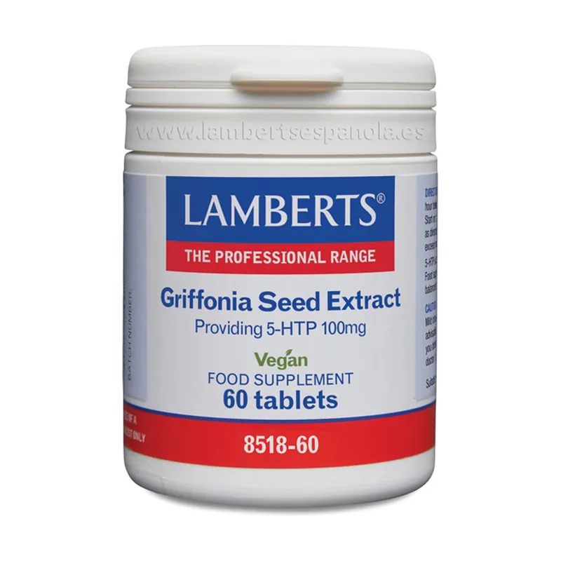 5-HTP 60 tablets of 100mg Lamberts Place Order