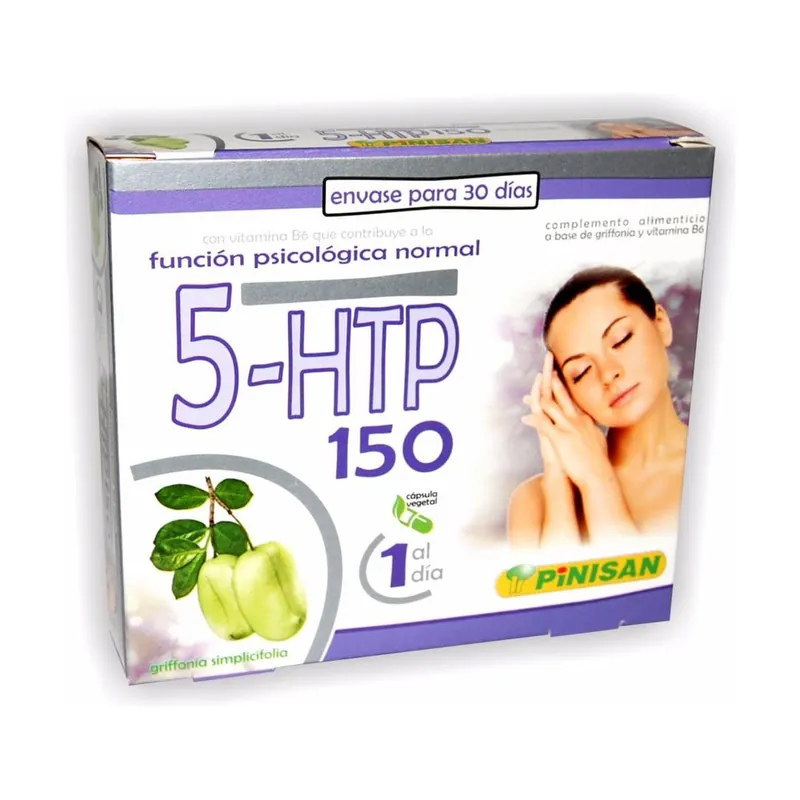 Special Offer 5-Htp 30 capsules of 150mg Pinisan