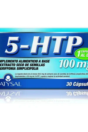 5-Htp 30 capsules of 100mg Natysal Secure Checkout