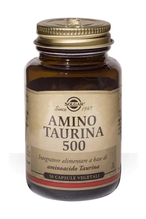 Deal Amino taurine 500 50 capsules Solgar