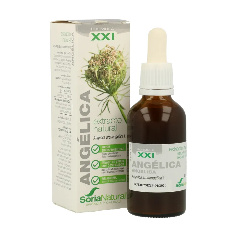 Low Price Angelica Natural Extract 50 ml Soria Natural