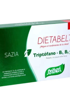 Seasonal Sale Dietabelt Sazia Tryptophan + B1,3,6 40 capsules Santiveri