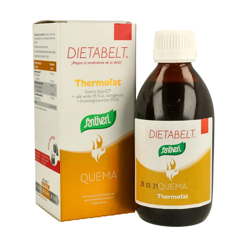 Save Now Thermofat Syrup Burns Dietabelt 240 ml Santiveri
