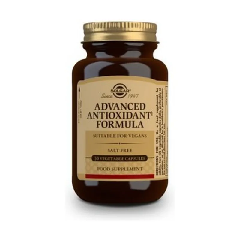 Direct From Factory Advanced Antioxidant Formula 30 vegetable capsules Solgar