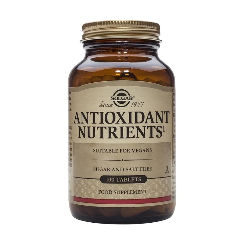 Nutrients Antioxidants 100 tablets Solgar Professional Grade