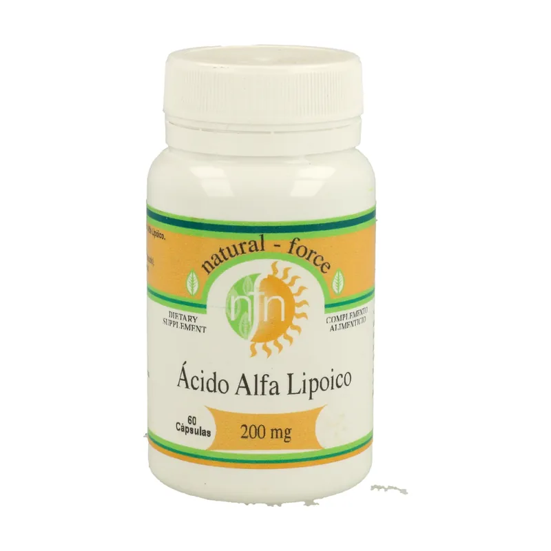 Alpha lipoic acid 60 capsules of 200mg Nutri-Force Authentic