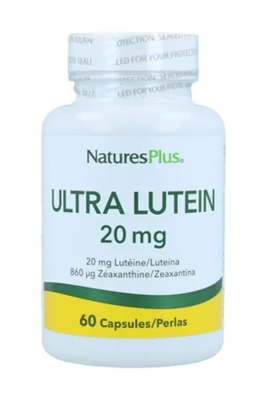 Ultra Lutein 60 softgels Natures Plus Final Sale