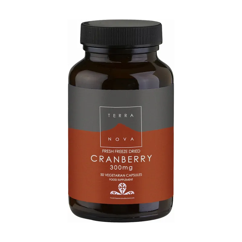 Cranberry 50 capsules of 300mg Terranova Top Pick