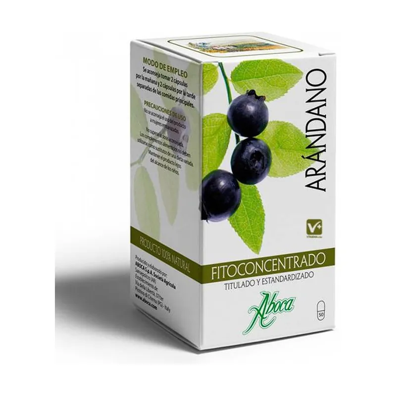 Weekend Sale Blueberry Phytoconcentrate 50 capsules Aboca