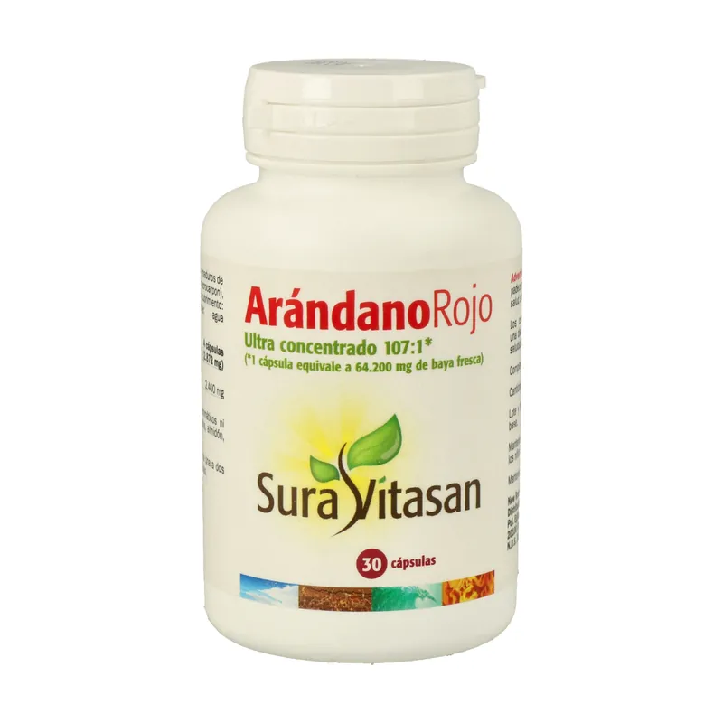 In Demand Red cranberry 30 capsules of 600mg Sura Vitasan