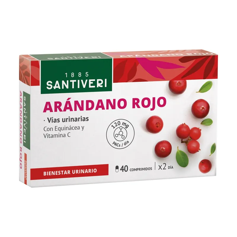 Cranberry (carnberry) 40 capsules Santiveri Fresh Stock
