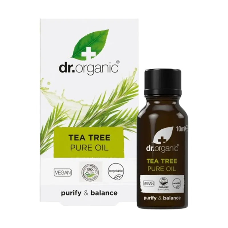 Pure Tea Tree Oil 10 ml of essential oil Dr. Organic Sale