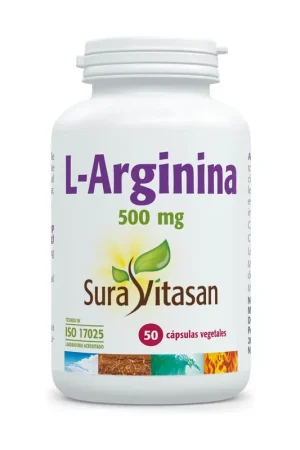 L-Arginine 50 capsules of 500mg Sura Vitasan Direct From Factory