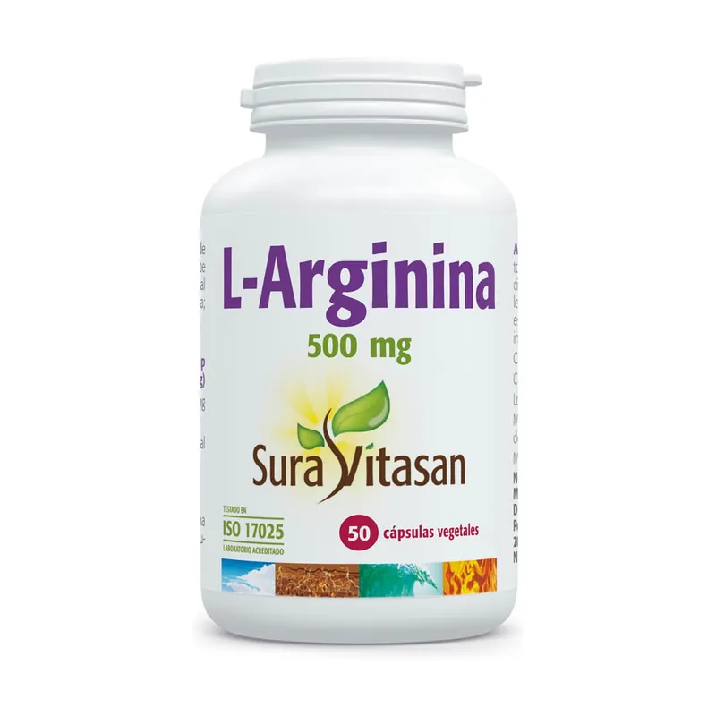 L-Arginine 50 capsules of 500mg Sura Vitasan Direct From Factory
