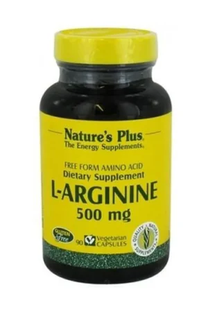 Budget L-Arginine 90 capsules of 500mg Natures Plus