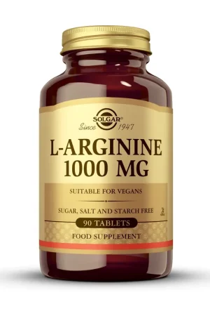 Top Pick L-Arginine 90 tablets of 1000mg Solgar