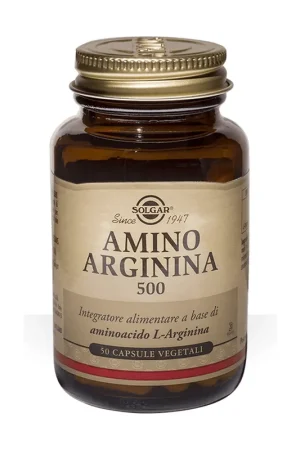 Amino Arginine 500 50 capsules Solgar Fast Shipping