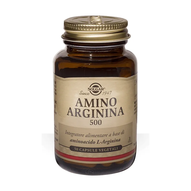 Amino Arginine 500 50 capsules Solgar Fast Shipping