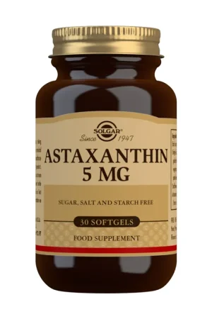 Astaxanthin from Solgar 30 capsules of 5mg Reduced Price