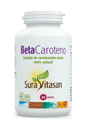 Beta Carotene 30 softgels of 25000UI Sura Vitasan Premium