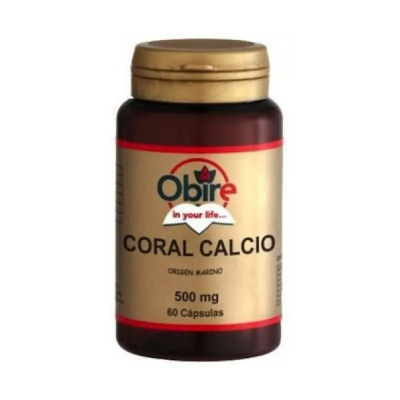 Coral Calcium 60 capsules of 500mg Obire Top Rated