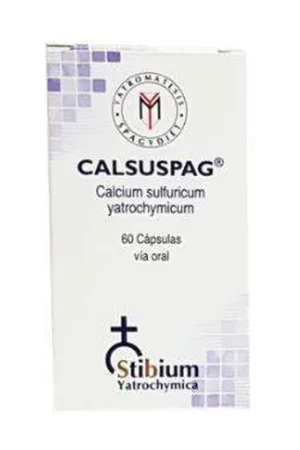 Grab Now Calsuspag Calcium Sulfuricum 60 capsules Heliosar