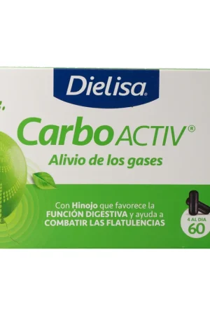 Certified CarboActiv 60 capsules Dietisa