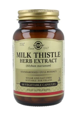 Weekend Sale Milk Thistle Herb 60 vegetable capsules Solgar