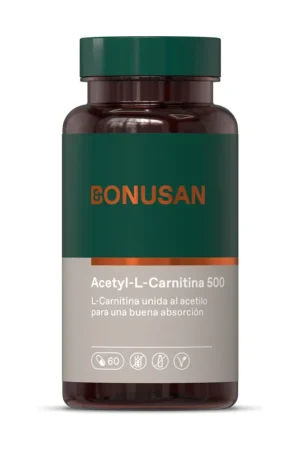 Acetyl L-Carnitine 60 capsules of 500mg Bonusan Trending