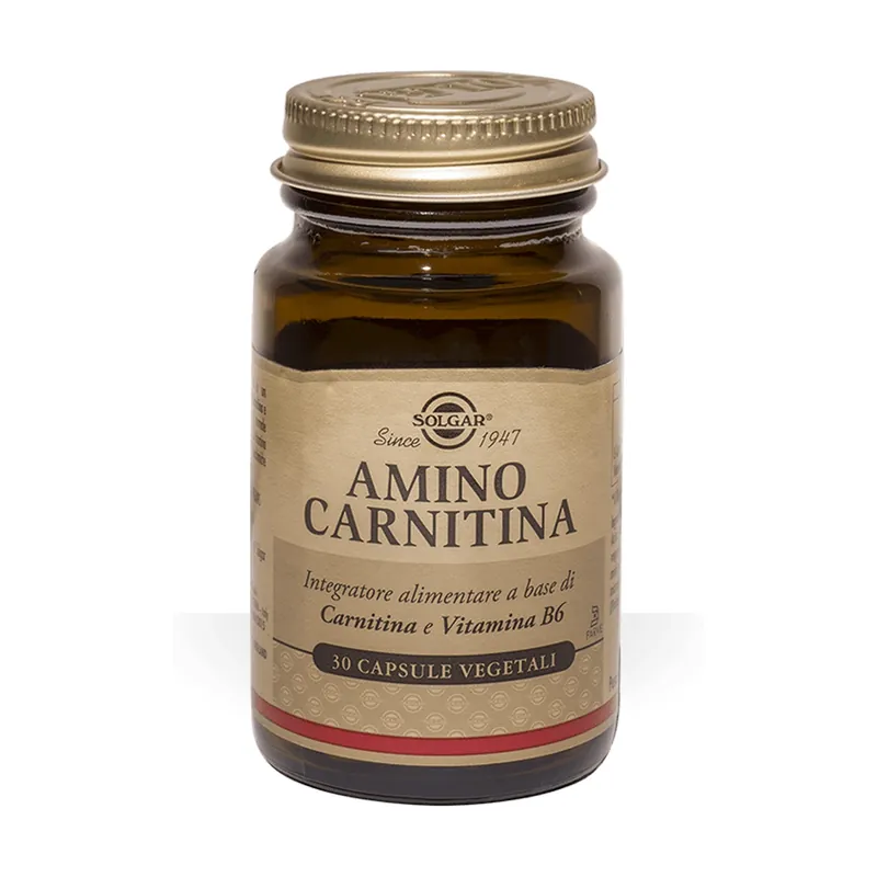Amino carnitine 30 capsules Solgar Price Cut