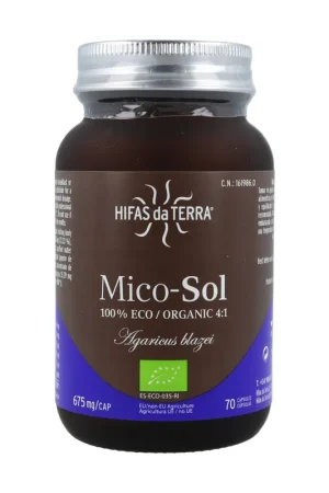 Mico-Sol Royal Sun Mushroom 70 capsules Hifas da Terra Latest