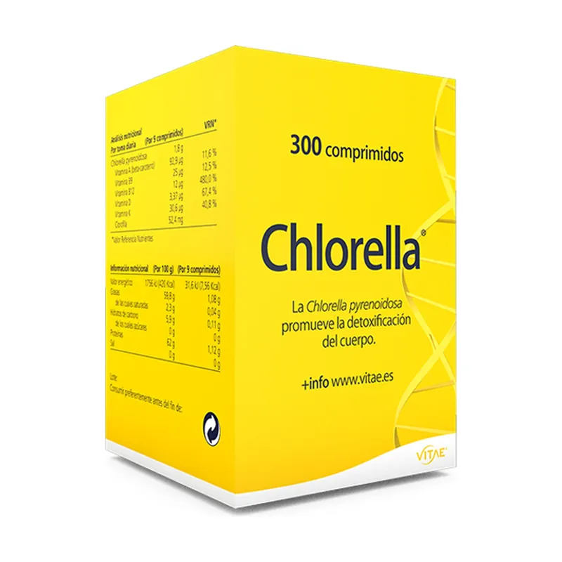 New Arrival Chlorella algae rich in nutrients 300 tablets of 200mg Vitae