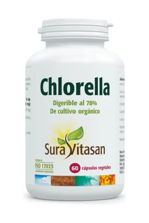 Chlorella 60 capsules of 455mg Sura Vitasan Big Sale