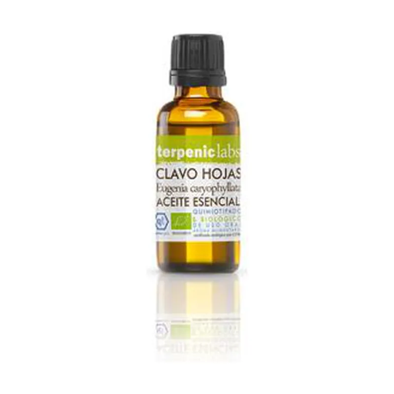 Authentic Organic Clove Leaf Essential Oil 30 ml of essential oil Terpenic