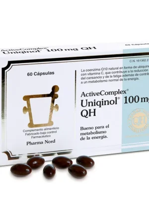 Best Price Active Complex Uniqinol 100mg QH 60 capsules Pharma Nord
