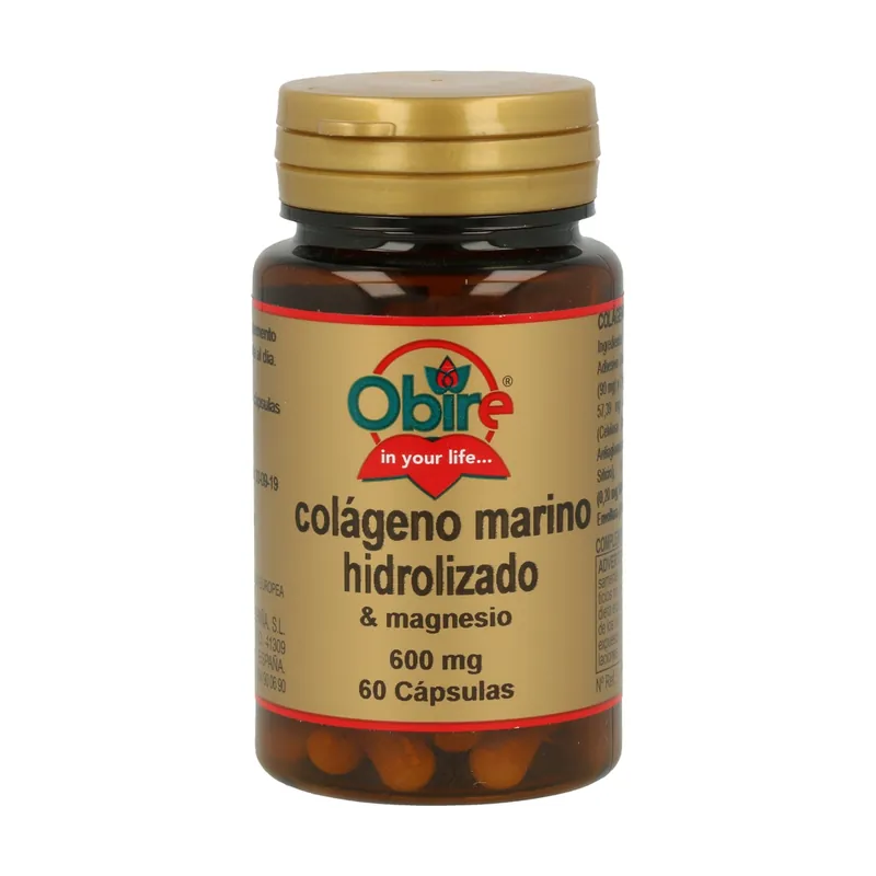 Big Sale Hydrolyzed Collagen With Magnesium 60 capsules Obire